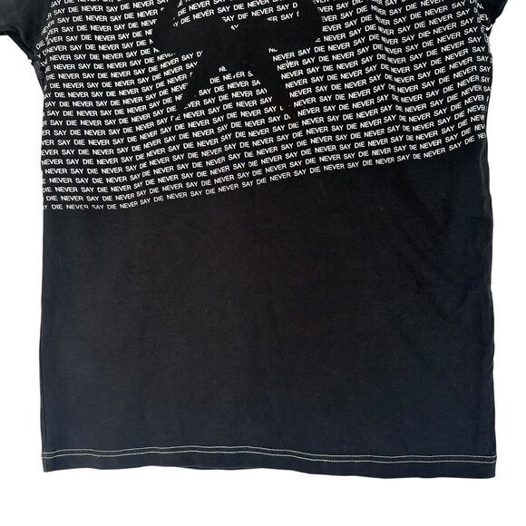 A7 Bar Grip Shirt XL Black Never Say Die Powerlifting Gym Tee Grip Back Logo - Picture 5 of 12